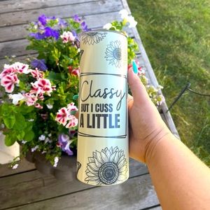 Custom 20 oz skinny tumbler